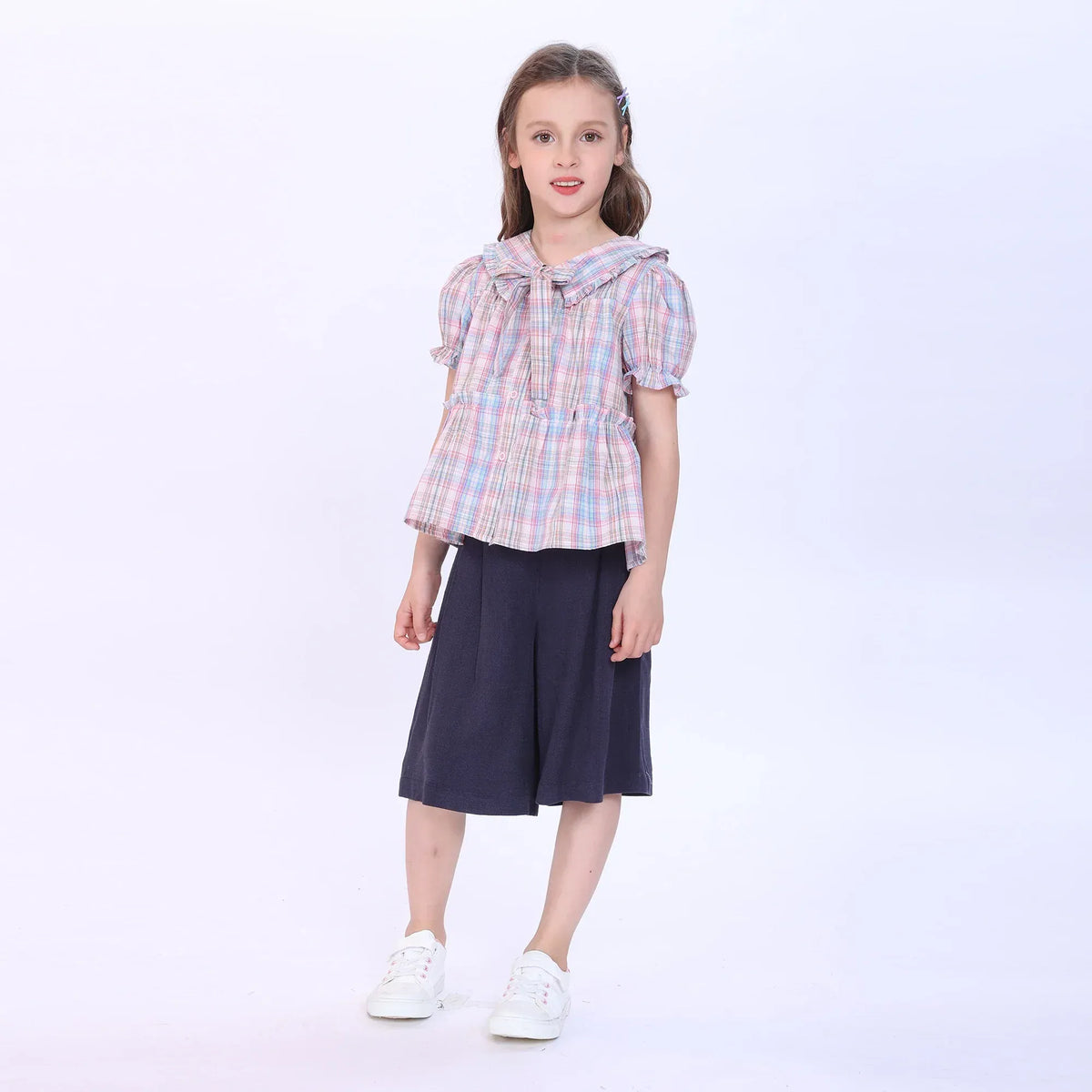 Checked Shirt for Girls Image