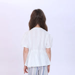 Jacquard Shirt for Girls Image