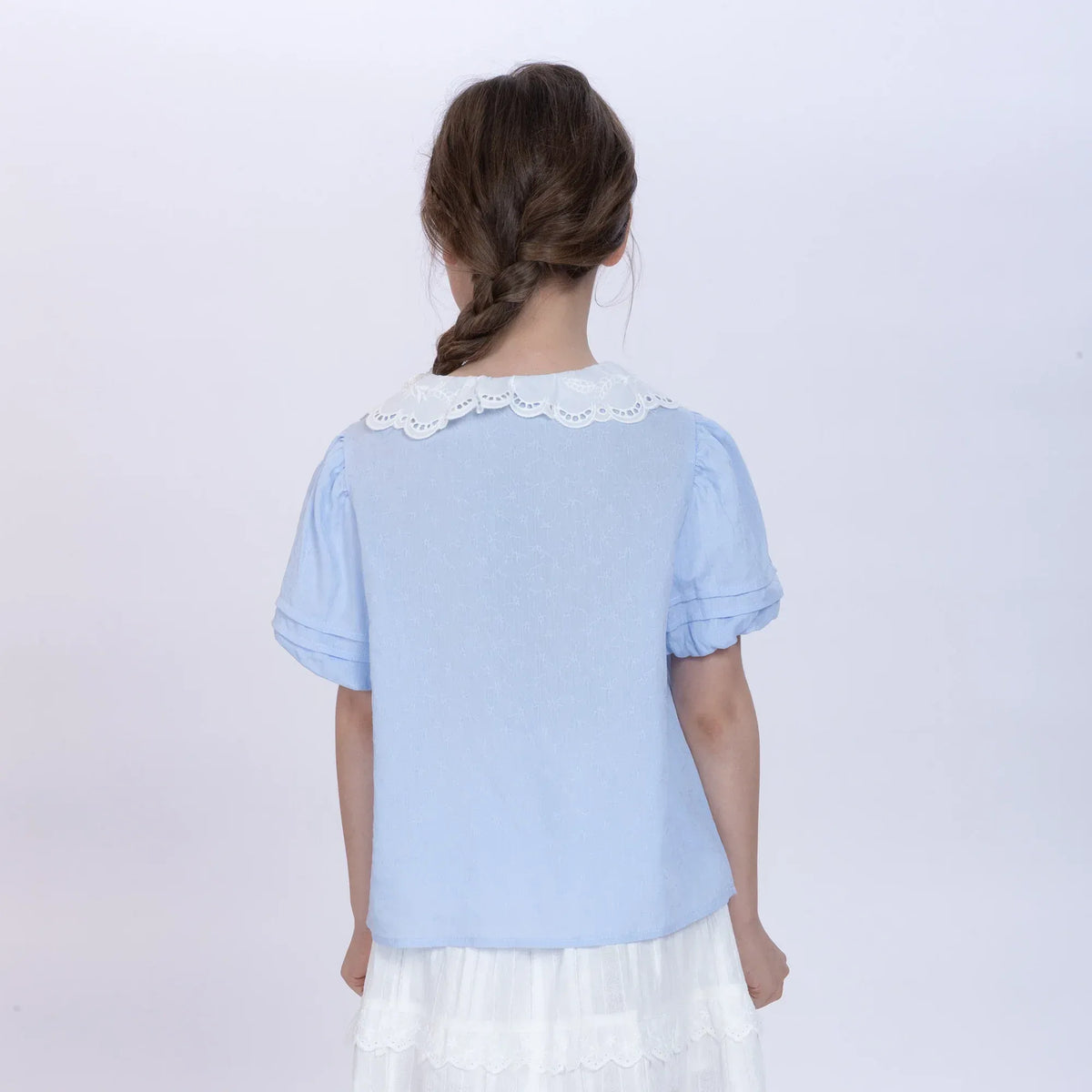 Jacquard Shirt for Girls Image