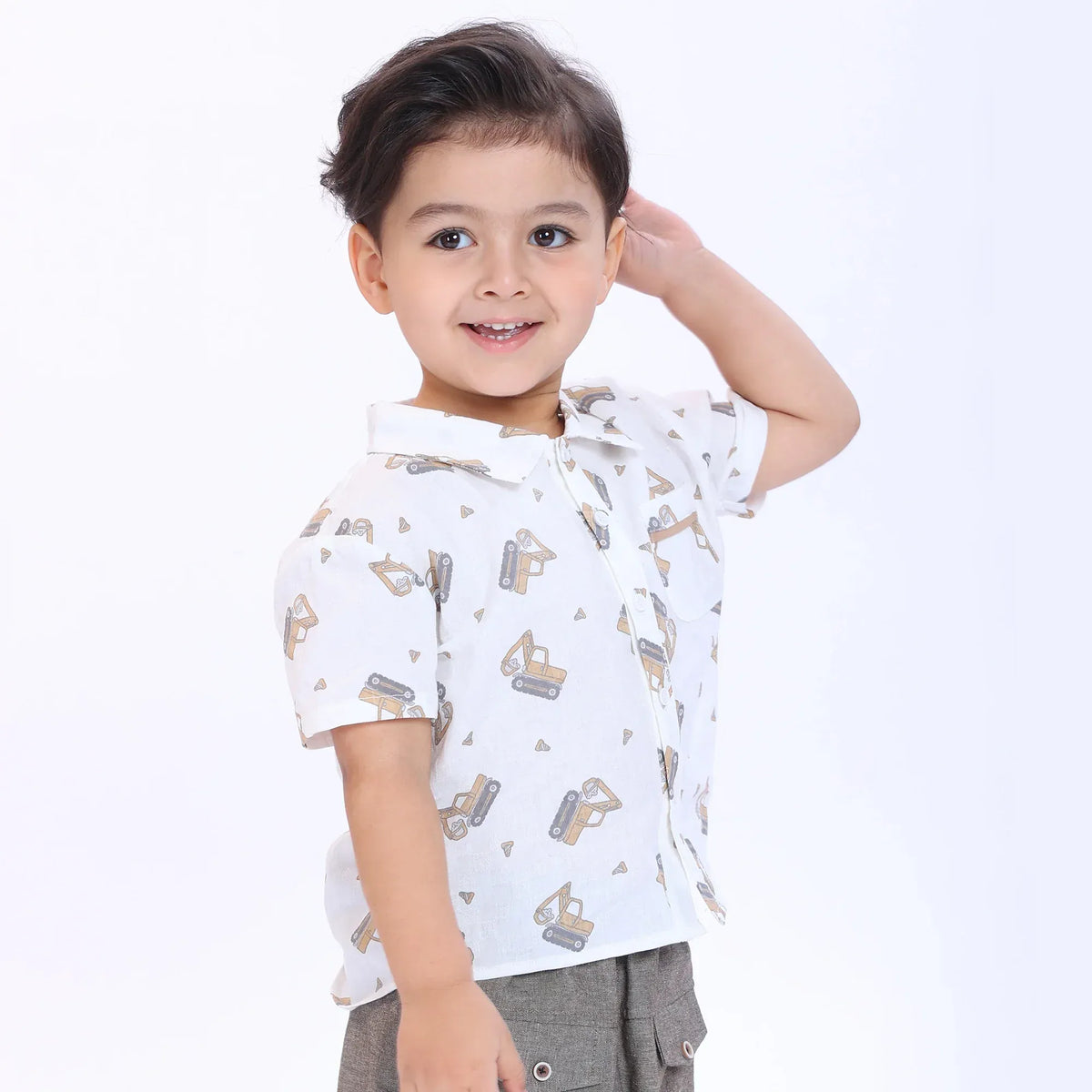 Printed Shirt for Baby Boy Image