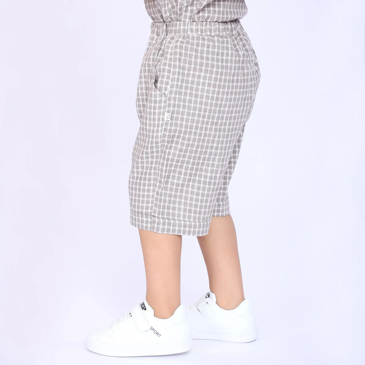 Checked Shorts for Baby Boy Image