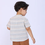 Striped Blouse for Baby Boy Image