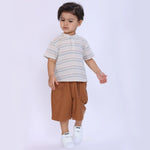 Striped Blouse for Baby Boy Image