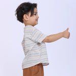Striped Blouse for Baby Boy Image