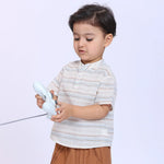 Striped Blouse for Baby Boy Image