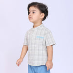 Checked Blouse for Baby Boy Image