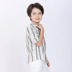 Striped Blouse for Boys Image