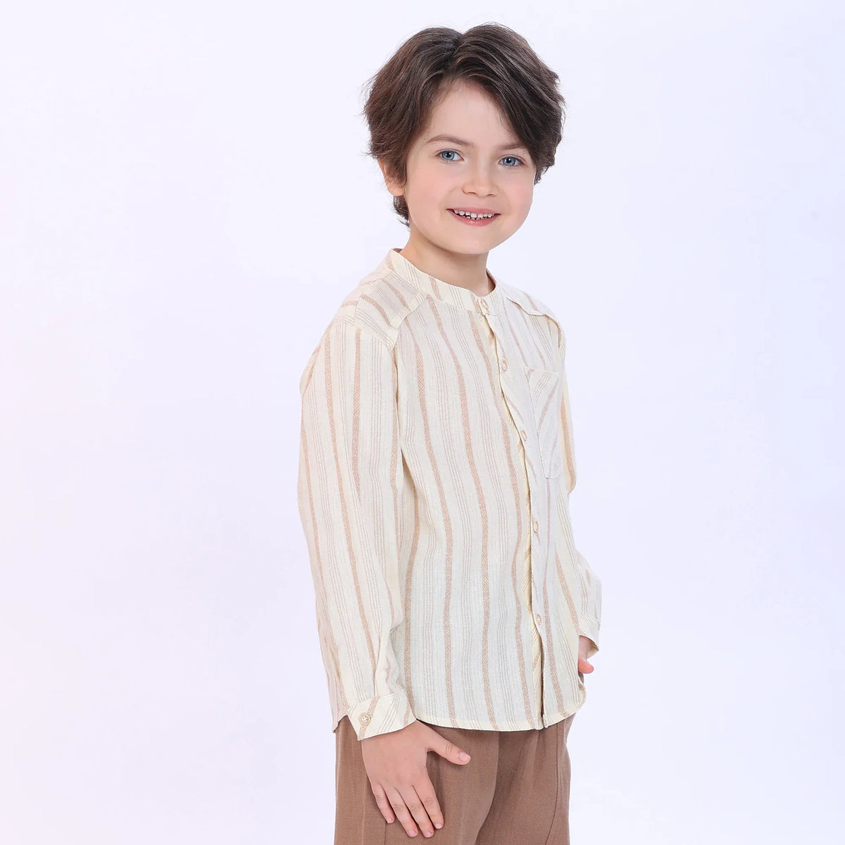 Striped Shirt for Boys Image