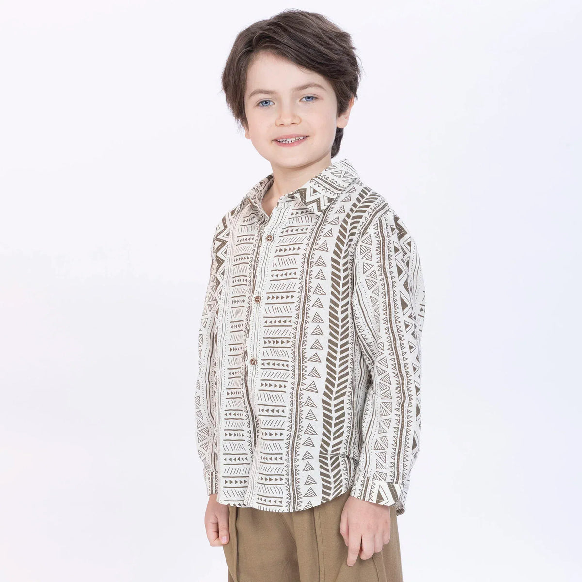 Printed Shirt for Boys Image