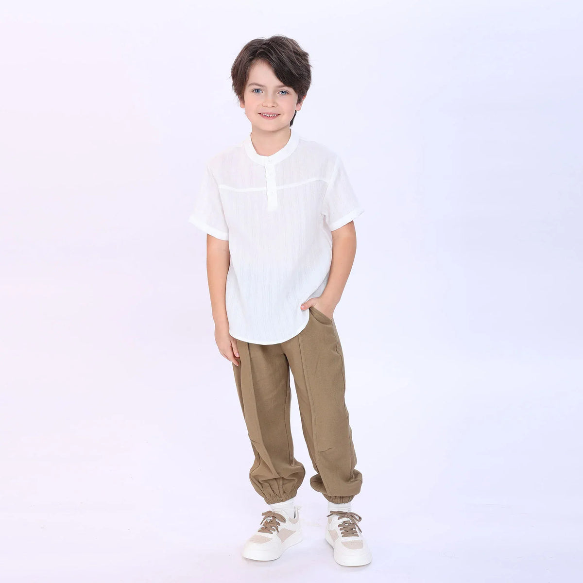 Jacquard Blouse for Boys Image