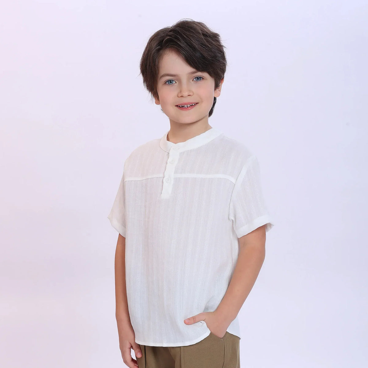 Jacquard Blouse for Boys Image