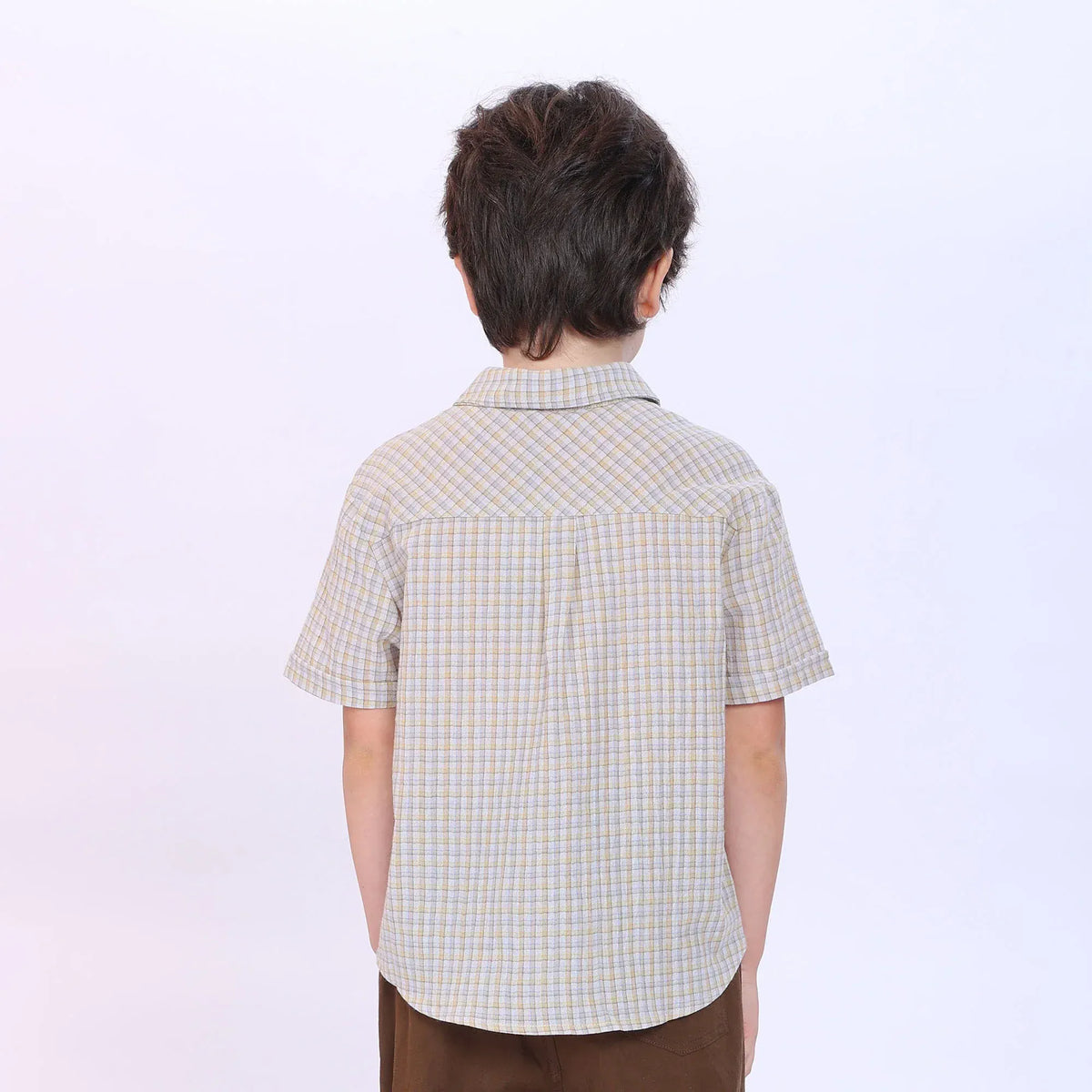Checked Shirt for Boys Image