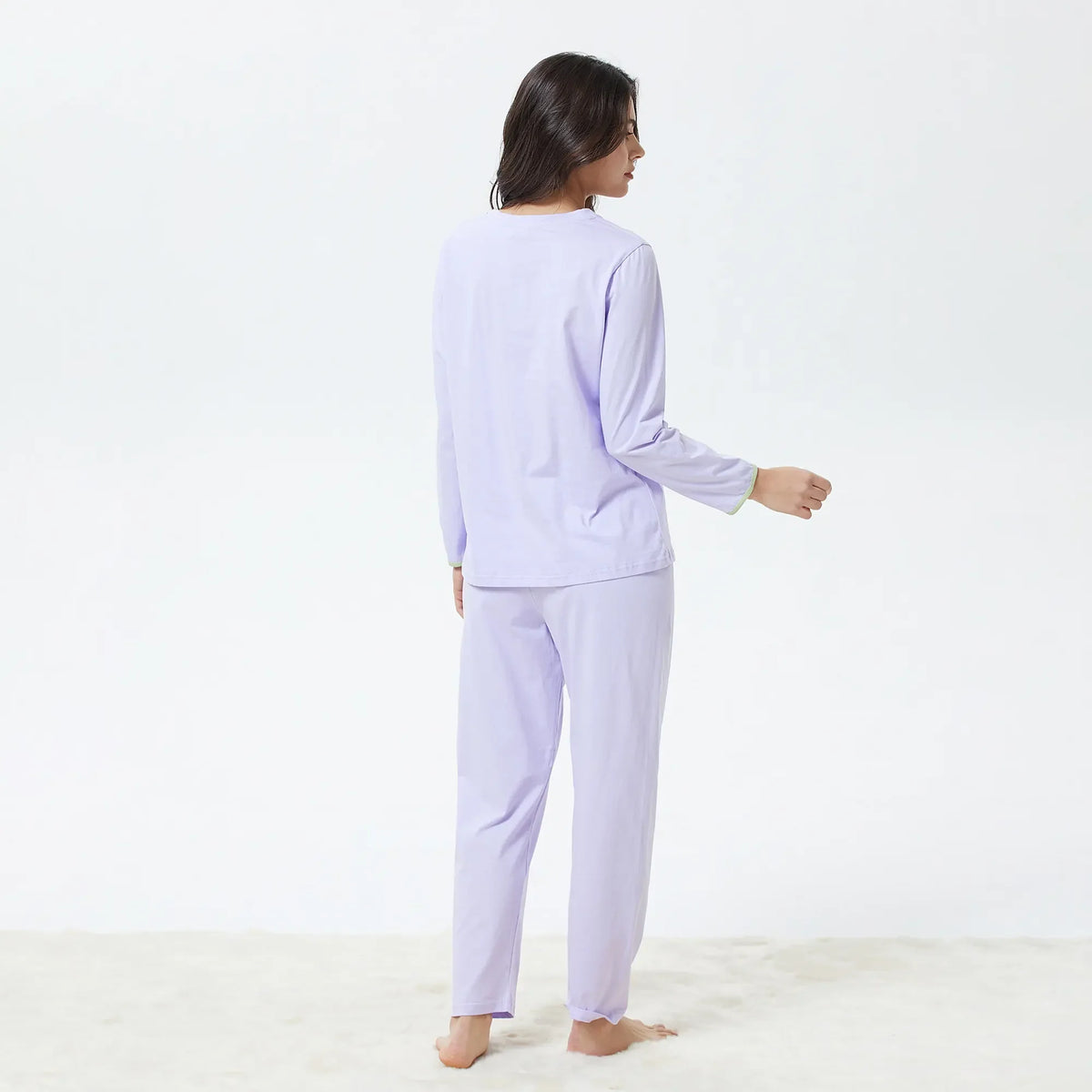 Embroidery Pajama Set-2Pc for Women Image