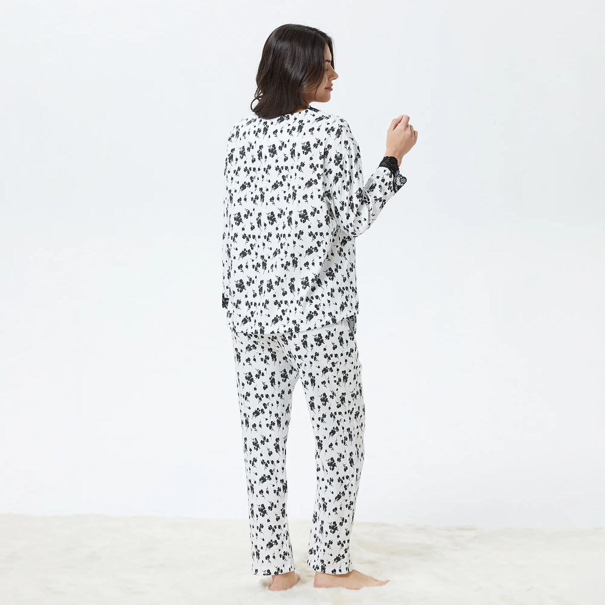 Floral Pajama Set-2Pc for Women Image