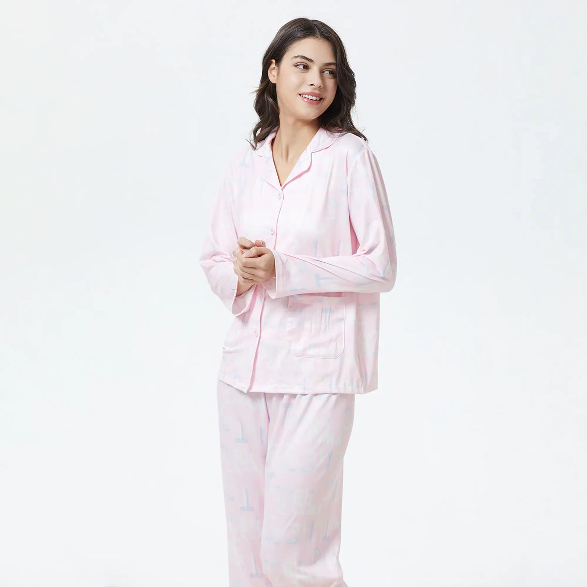 Printed Pajama Set-2Pc for Women Image