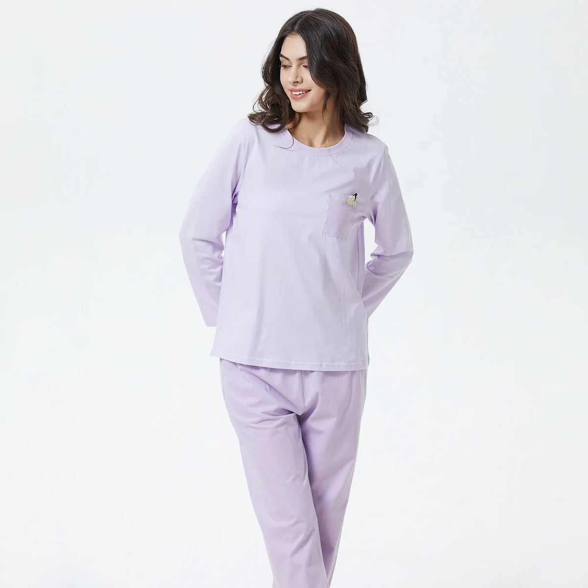 Plain Pajama Set-2Pc for Women Image