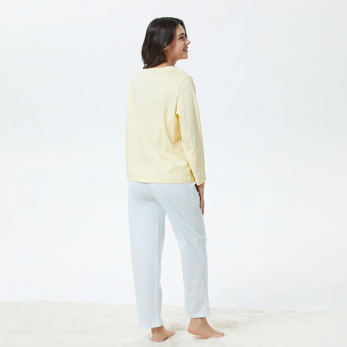 Plain Pajama Set-2Pc for Women Image