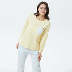 Plain Pajama Set-2Pc for Women Image