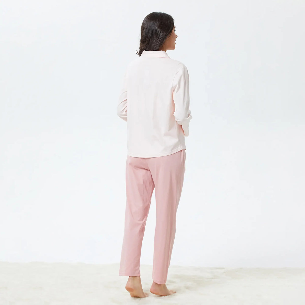 Plain Pajama Set-2Pc for Women Image