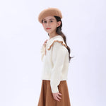 Casual Jacquard Sweater for Girls Image