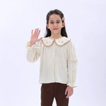 Casual Floral Shirt for Girls Image