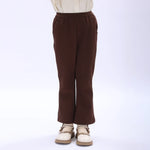 Casual Plain Pants for Girls Image