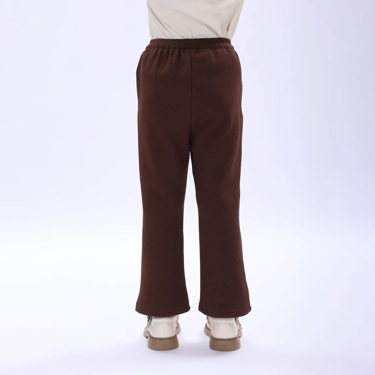 Casual Plain Pants for Girls Image