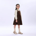 Casual Plain Dress for Girls Image