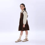 Casual Plain Dress for Girls Image