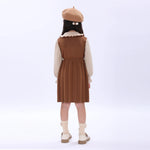 Casual Color-Blocked Dress for Girls Image