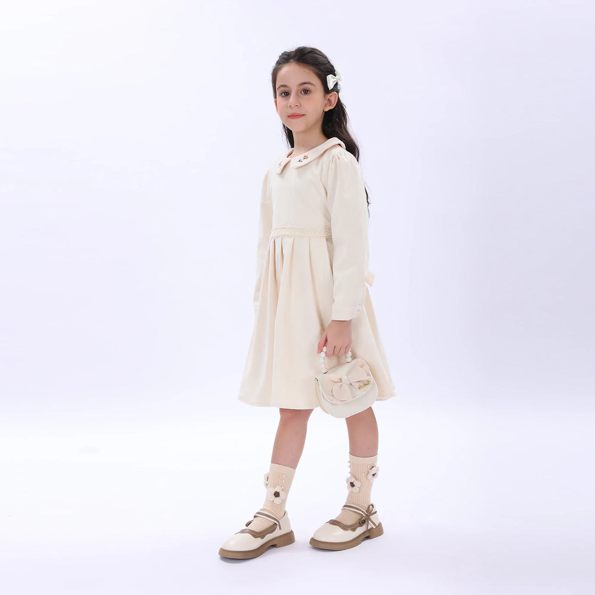 Casual Floral Dress for Girls Image