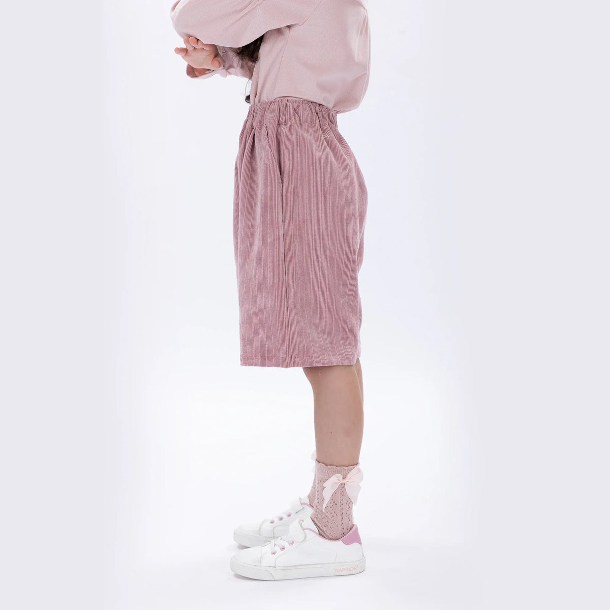 Casual Plain Shorts for Girls Image