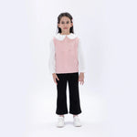 Casual Jacquard Waistcoat for Girls Image