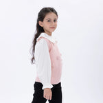 Casual Jacquard Waistcoat for Girls Image