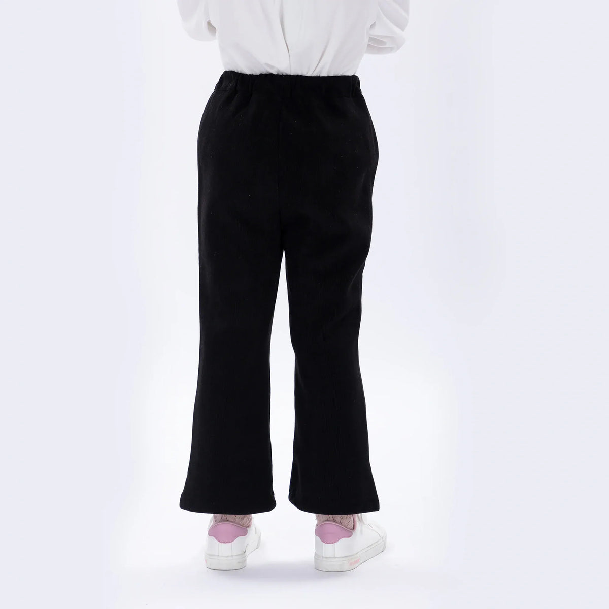 Casual Plain Pants for Girls Image