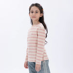Casual Striped T.Shirt for Girls Image