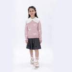 Casual Embroidery Sweater for Girls Image