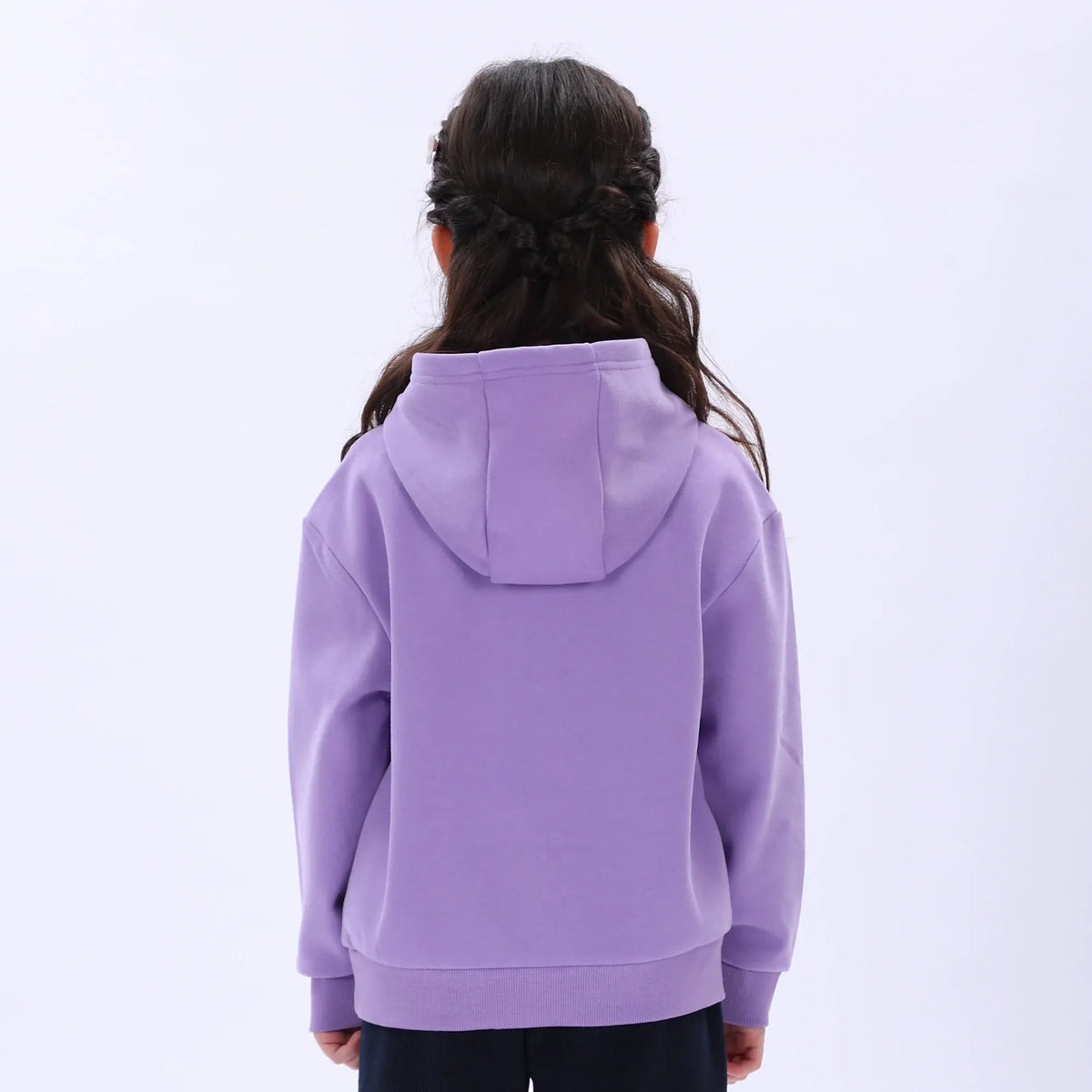 Casual Printed Hoodie for Girls Image