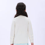 Casual Plain Sweater for Girls Image