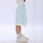 Casual Checked Skirt for Girls Image