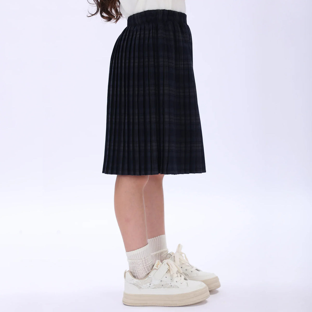 Casual Checked Skirt for Girls Image