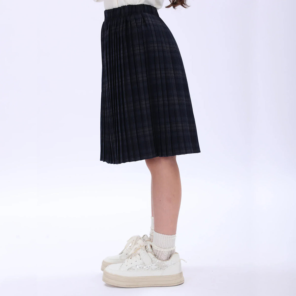 Casual Checked Skirt for Girls Image
