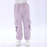Casual Plain Pants for Girls Image