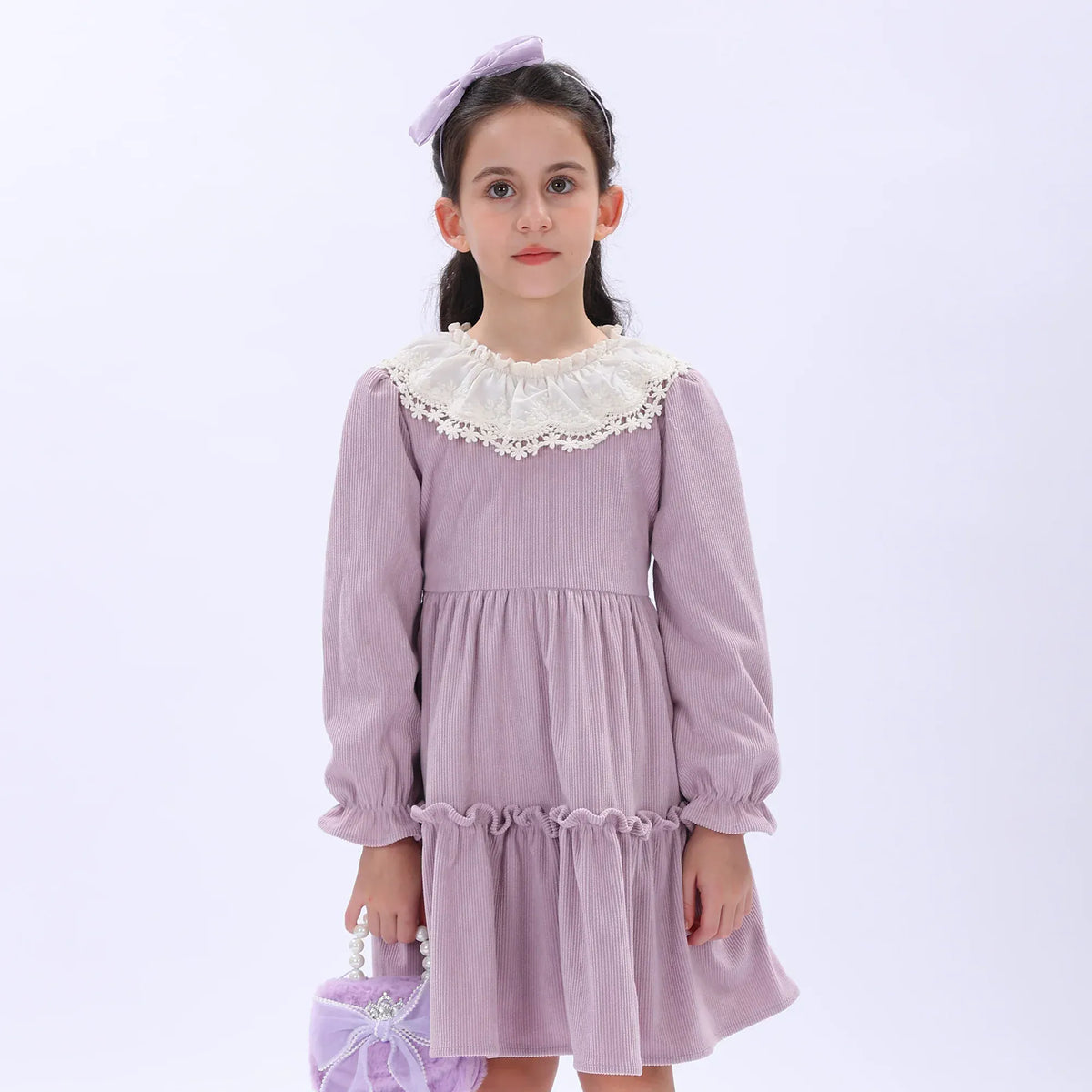 Casual Floral Dress for Girls Image