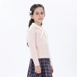 Casual Jacquard Sweater for Girls Image