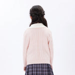 Casual Jacquard Sweater for Girls Image