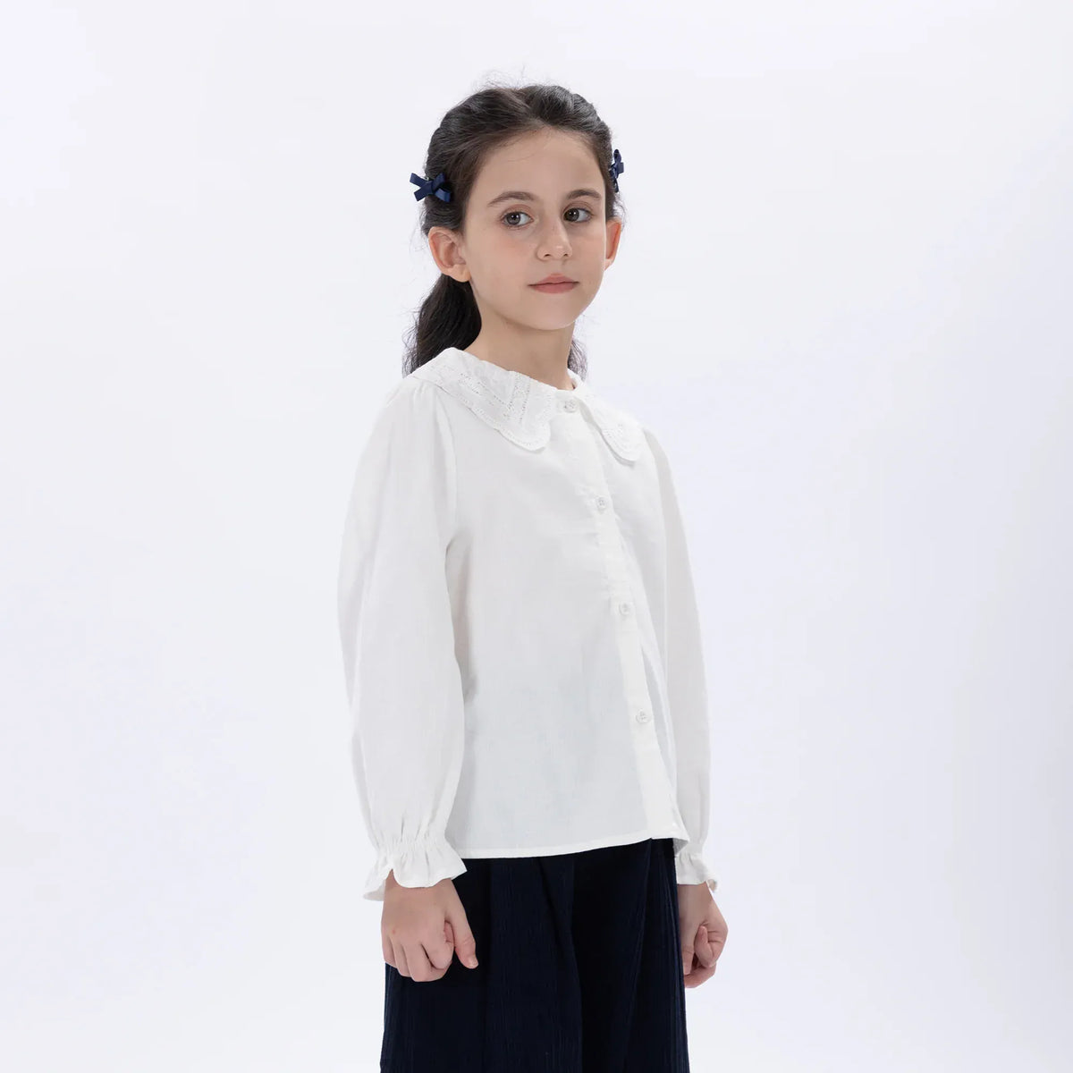 Casual Laced Shirt for Girls Image