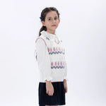 Casual Embroidery Waistcoat for Girls Image