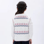 Casual Embroidery Waistcoat for Girls Image