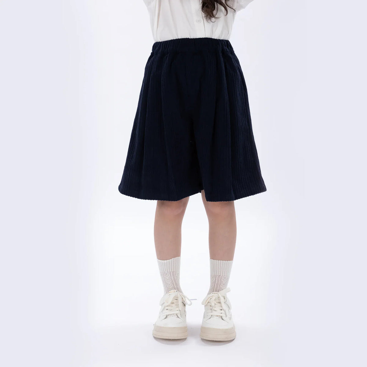 Casual Plain Shorts for Girls Image